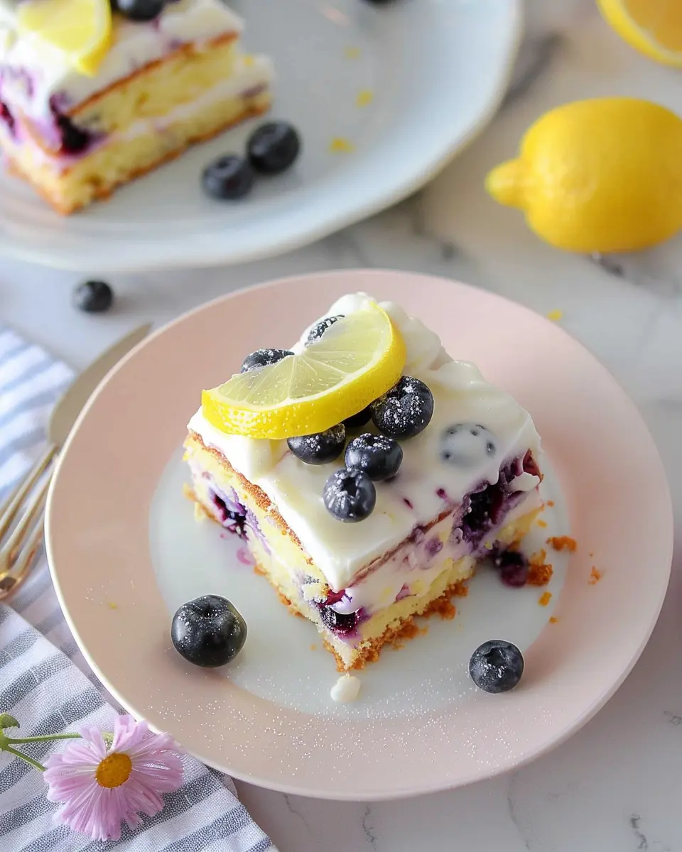Lemon Blueberry Sheet Cake: The Best Recipe for Sunny Days