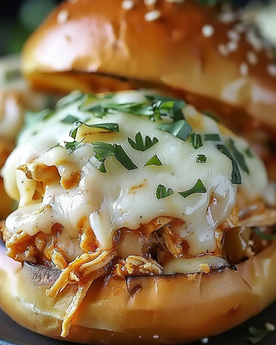 Chicken Alfredo Sloppy Joes: Indulgent Comfort Food Made Easy