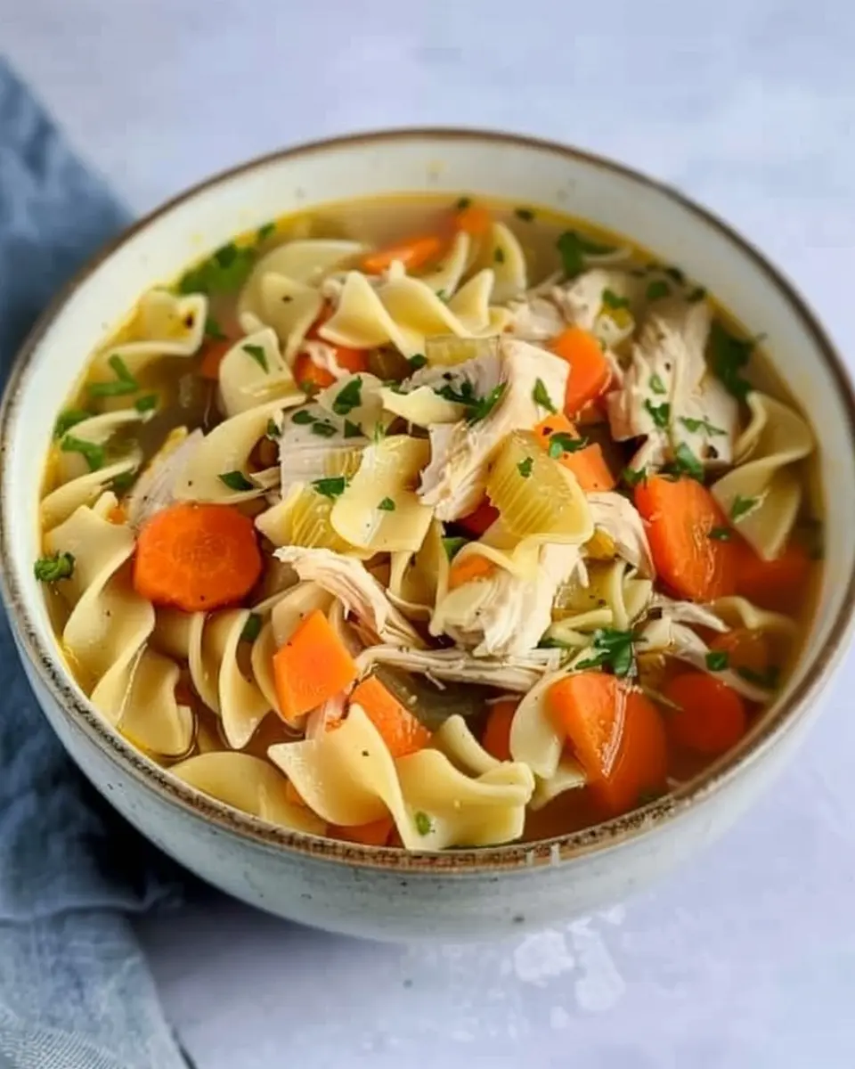 Slow Cooker Chicken Noodle Soup: The Best Comfort Food Recipe