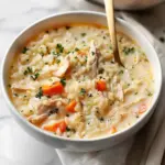 Creamy Chicken and Rice Soup