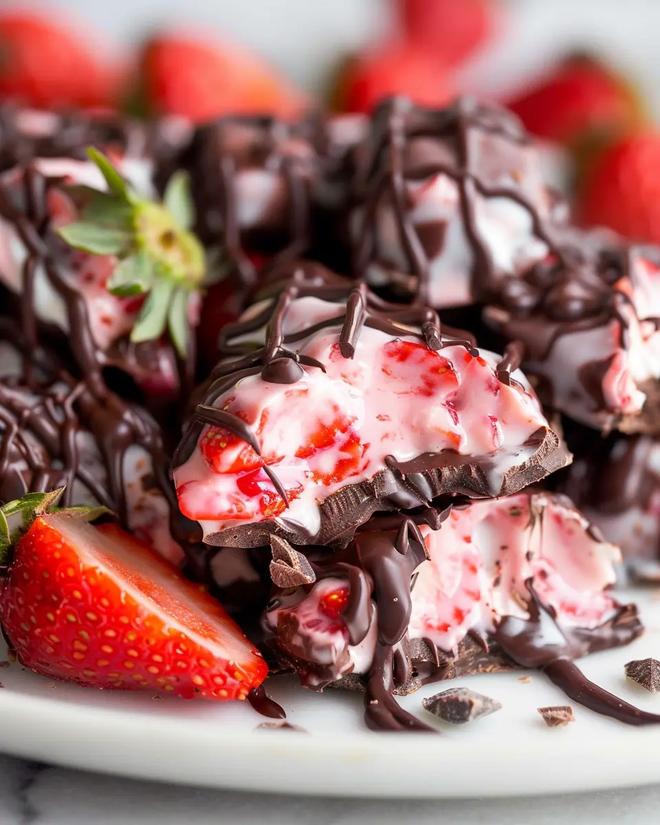 Chocolate Strawberry Yogurt Clusters: A Healthy Indulgence You’ll Love