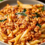 Ground Chicken with Pasta