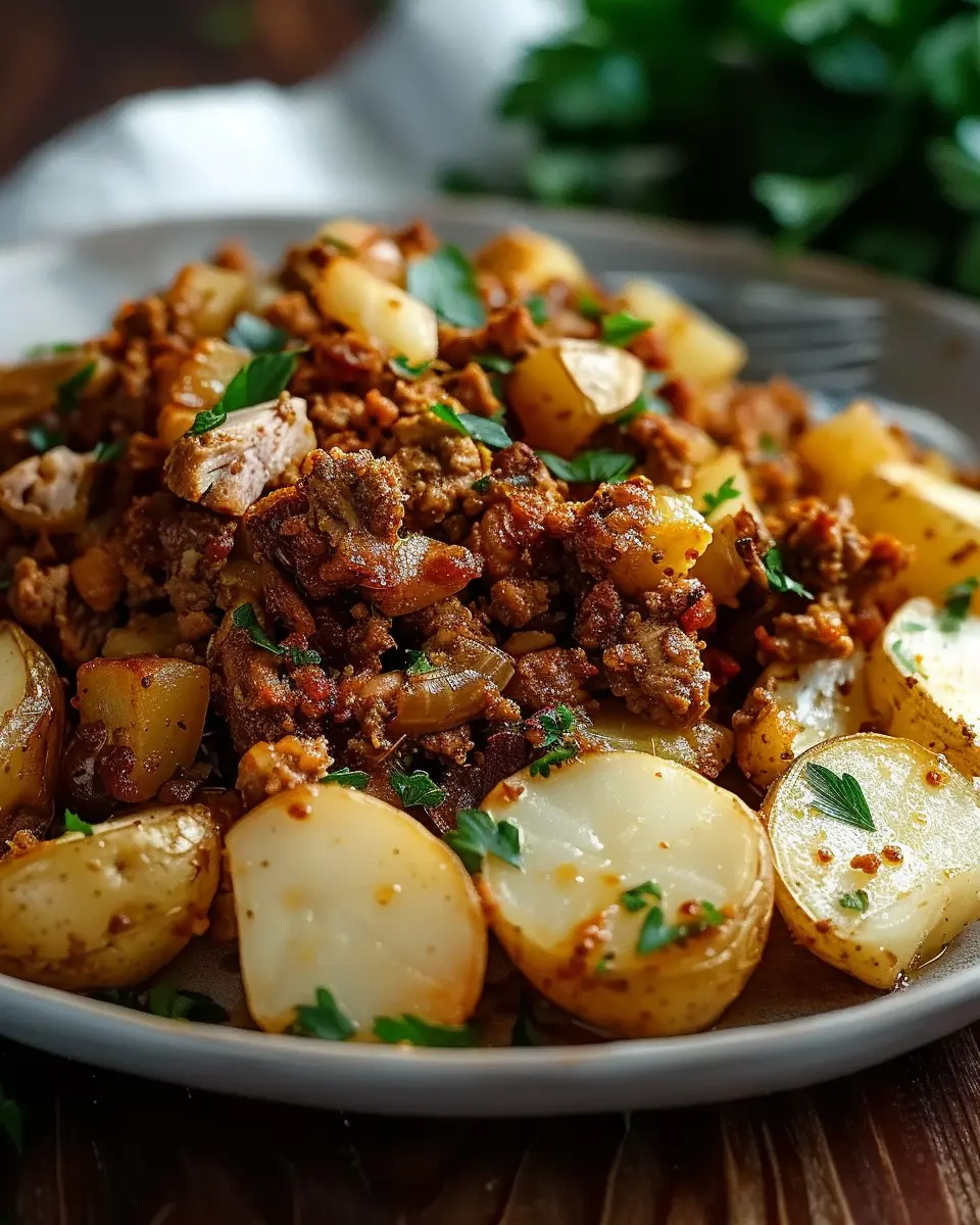 Ground Turkey with Potatoes: Easy Comfort Food Delight
