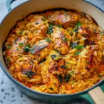 Cajun Chicken Orzo