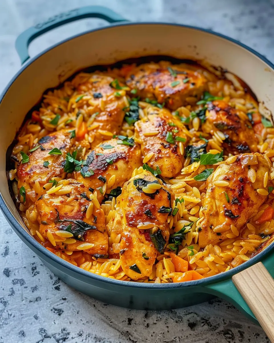 Cajun Chicken Orzo: A Flavorful and Easy Weeknight Dinner Recipe