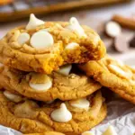 Pumpkin White Chocolate Chip Cookies