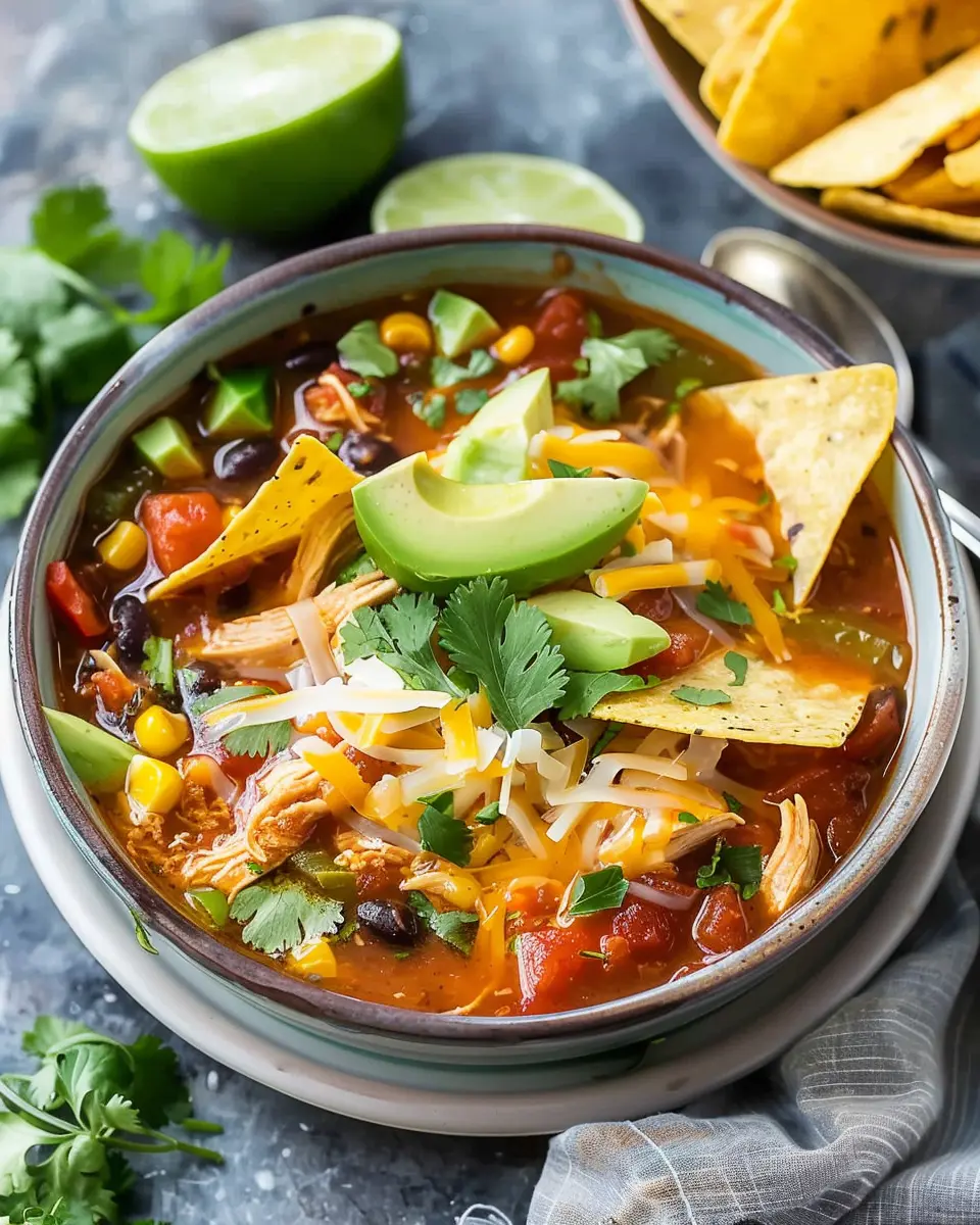 Chicken Tortilla Soup Recipe: Easy and Hearty Family Favorite