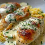 Creamy Italian Baked Angel Chicken