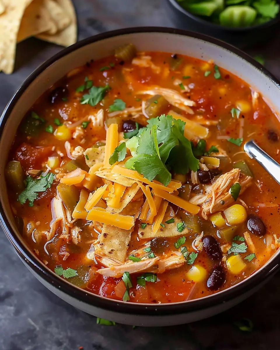 Easy Chicken Tortilla Soup: A Cozy, Flavor-Packed Comfort Meal