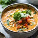 Creamy Chicken Enchilada Soup