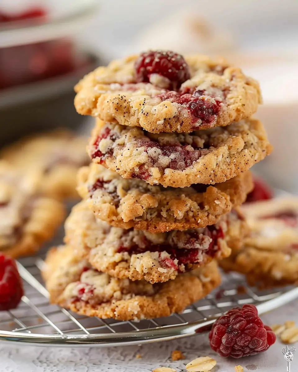 Raspberry Crumble Cookies: The Best Homemade Sweet Treats
