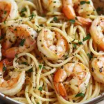 Garlic Butter Shrimp Pasta