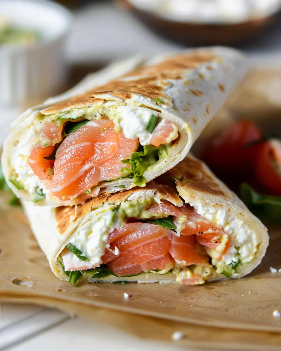 Salmon and Cheese Wrap: Easy, Delicious Recipe for Home Chefs