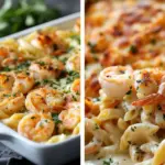 Shrimp Scampi Pasta Bake
