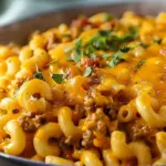 One-Pot Cheeseburger Macaroni