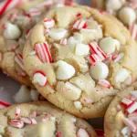 White Chocolate Peppermint Cookies