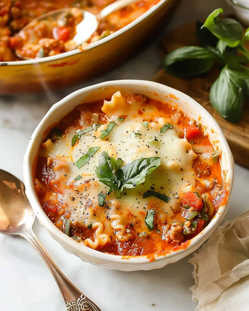 Easy Creamy Lasagna Soup: Delicious Comfort in Every Bowl
