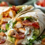 Best Crispy Chicken Bacon Ranch Wrap