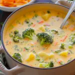 Broccoli Potato Cheese Soup Recipe
