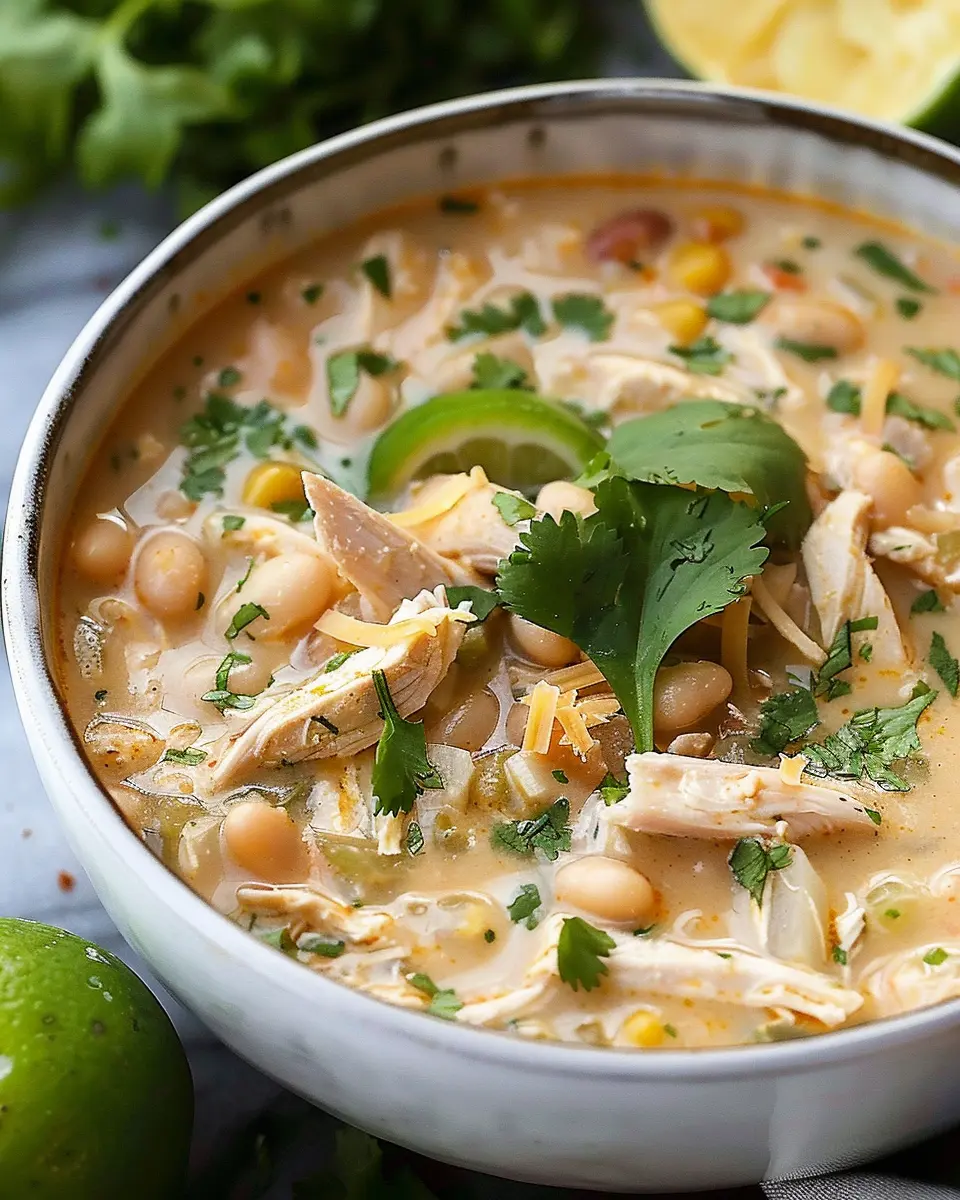 The Best White Chicken Chili with Turkey Bacon for Cozy Nights