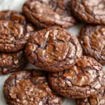 Fudgy Chocolate Brownie Cookies