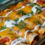 Easy Cheesy Ground Beef Enchiladas