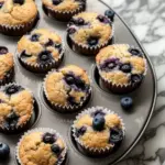 Homemade Blueberry Protein Muffins