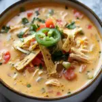 Creamy Chicken Tortilla Soup Recipe