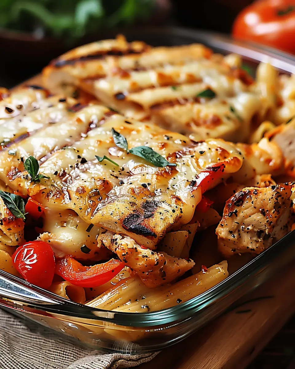 Honey Pepper Chicken Panini Pasta: Indulgent Comfort Food Delight