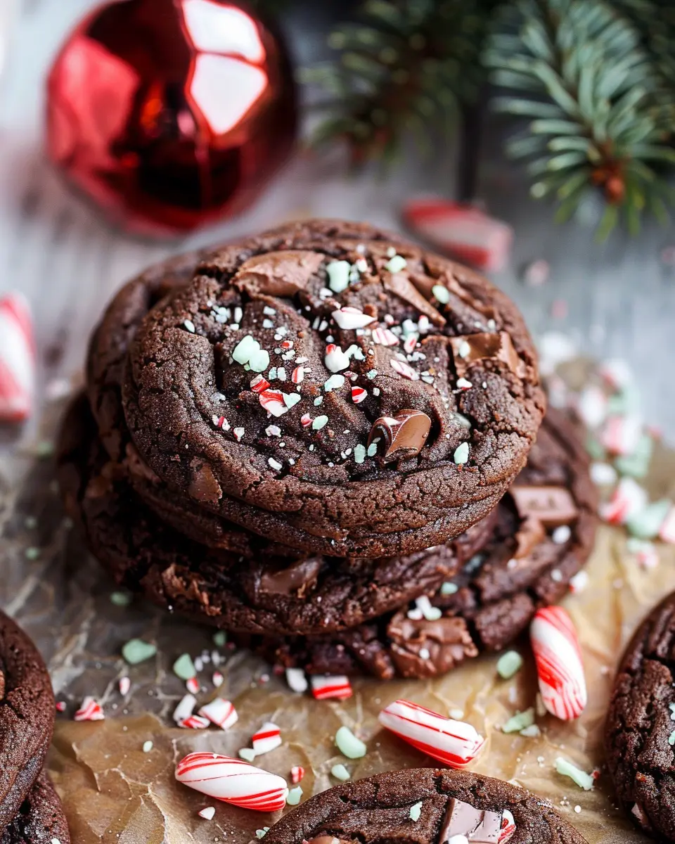 Chocolate Peppermint Cookies: Easy Indulgence for Your Cookies Tin