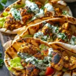 Sheet Pan Chicken Pitas with Herby Ranch