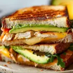 Chicken Avocado Melt Sandwich