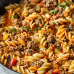 Ground Beef Pasta Skillet