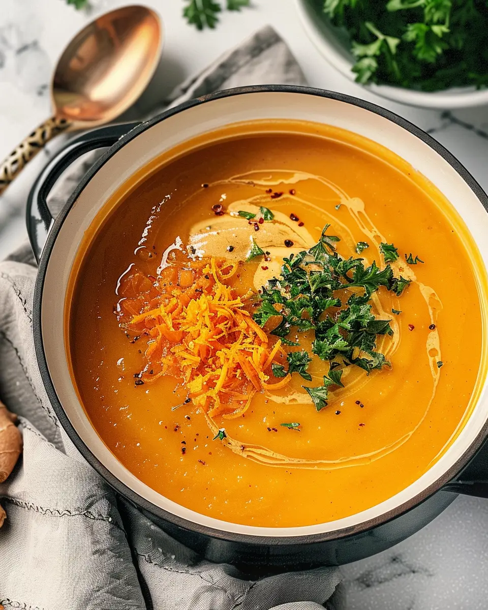 Carrot Ginger Soup: The Best Comforting Recipe for Home Cooks