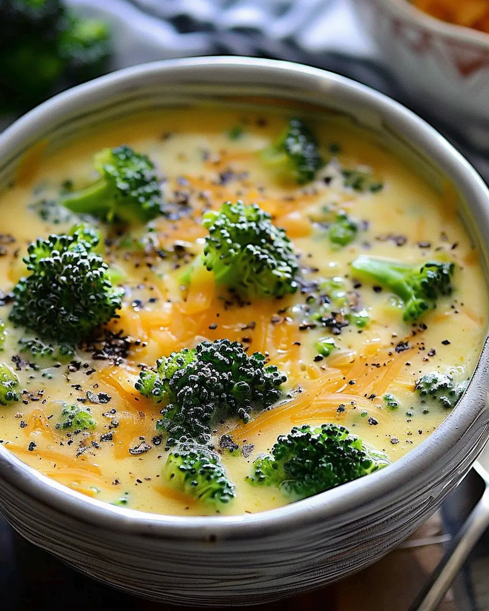 Broccoli Cheese Soup: The Best Comfort Food for Any Day