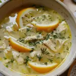 Greek Lemon Chicken Soup