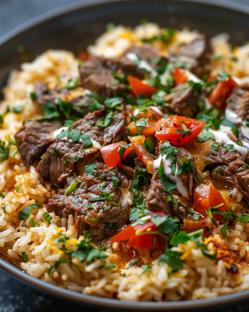 Steak Queso Rice Delight: A Best-Ever Cozy Comfort Meal