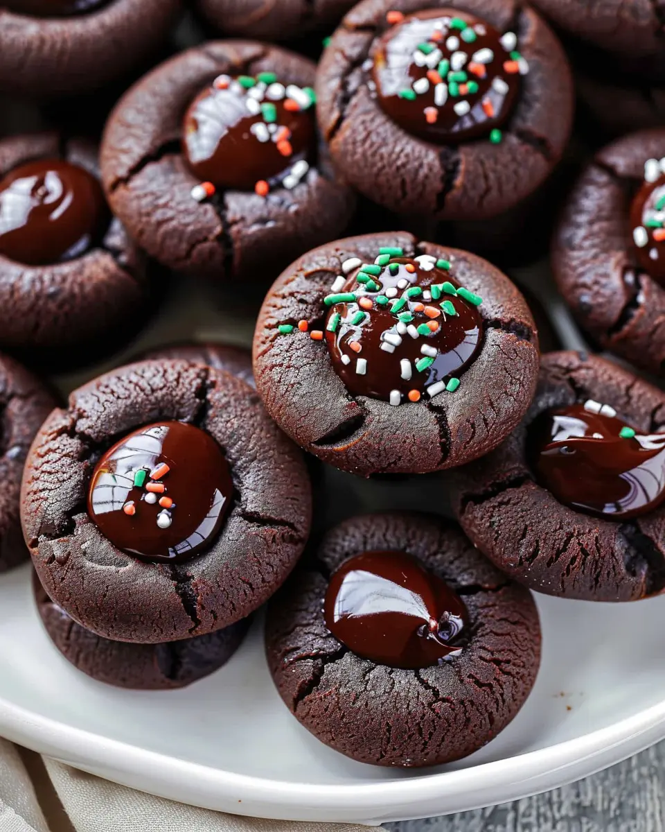 Chocolate Thumbprint Cookies: Best Homemade Treat for Sweet Cravings