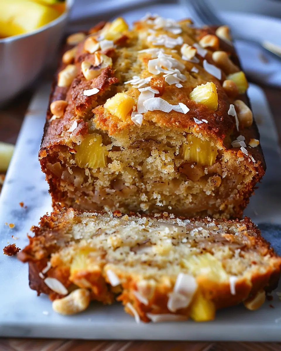 Hawaiian Banana Bread with Pineapple: The Best Tropical Delight