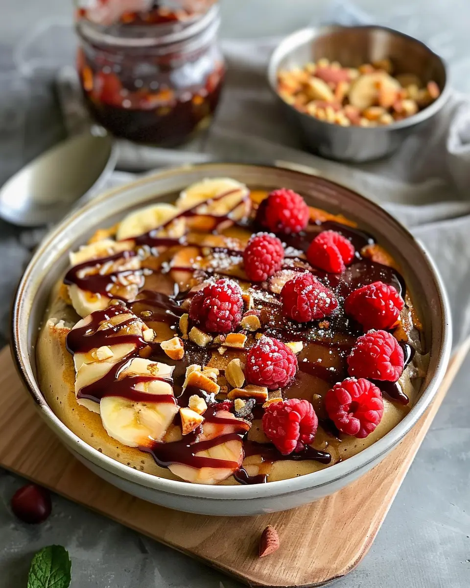 Baked Protein Pancake Bowl: Easy, Nutritious Delight for Everyone