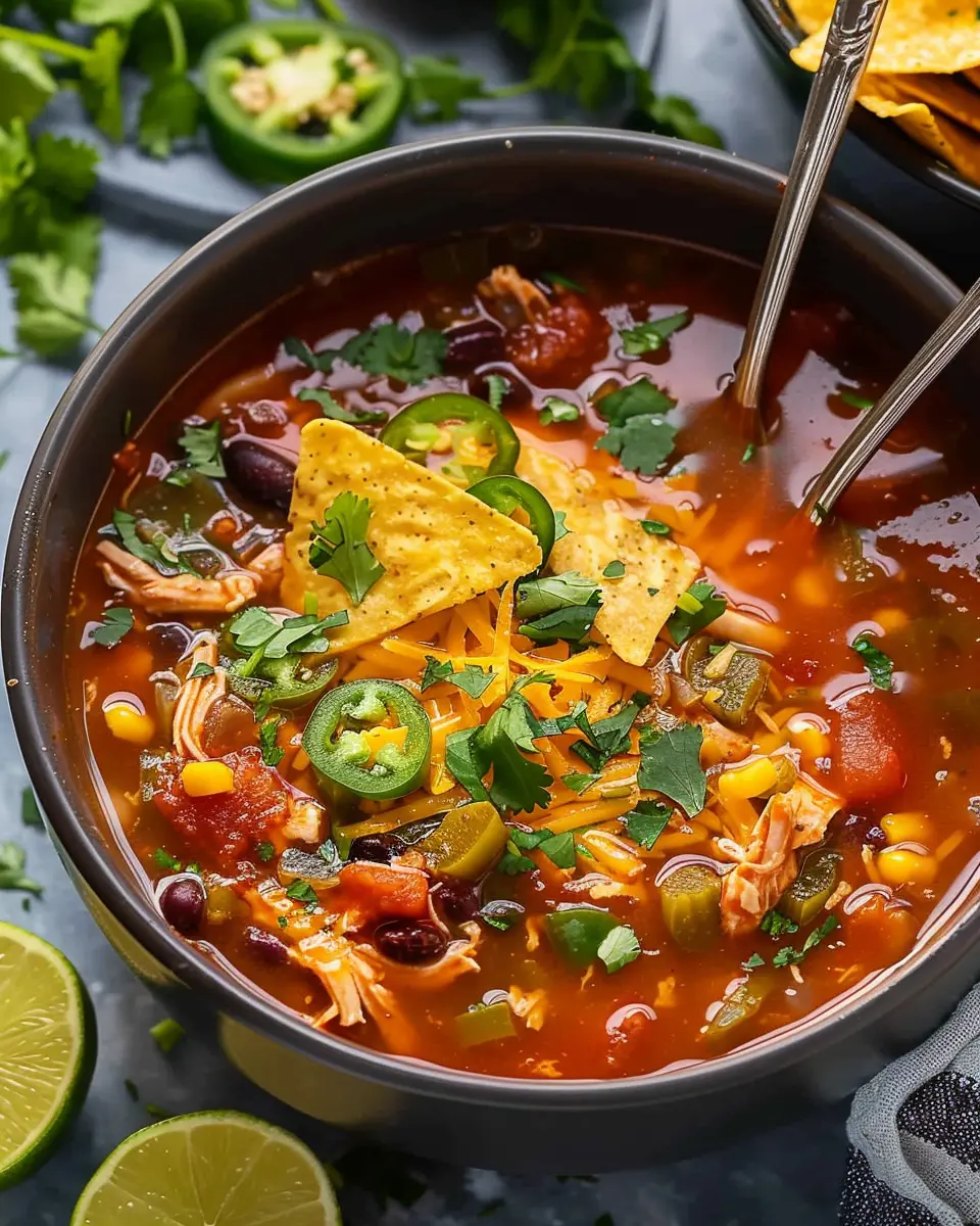 Chicken Tortilla Soup: Easy and Flavorful Comfort Food Recipe