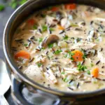 Slow Cooker Chicken and Wild Rice Soup