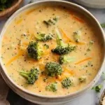 Instant Pot Broccoli Cheddar Soup