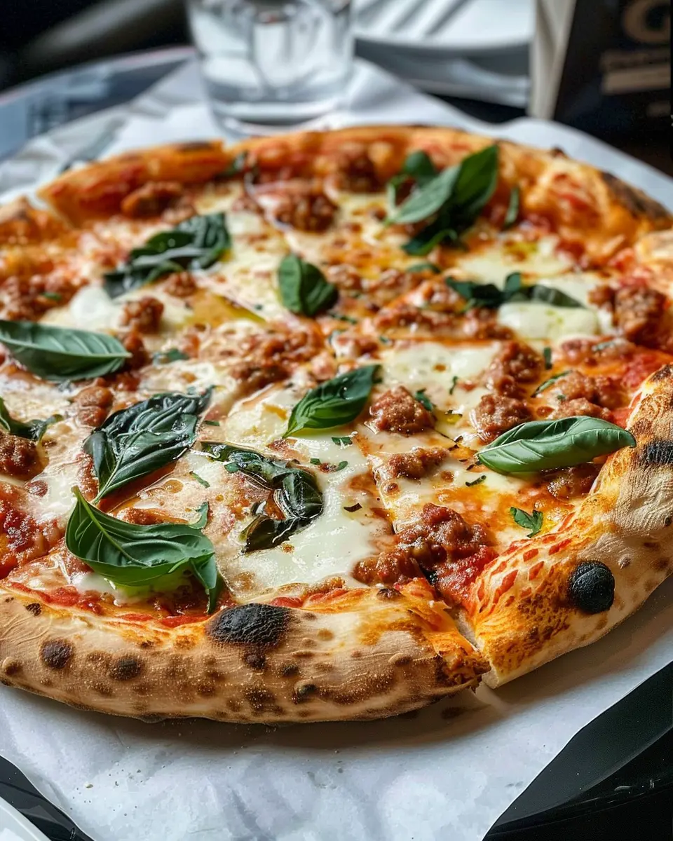 The Best Pizza: A Flavorful Twist with Turkey Bacon and Chicken Ham