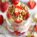 Strawberry Cheesecake Overnight Oats