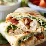 Crispy Chicken Bacon Ranch Wraps
