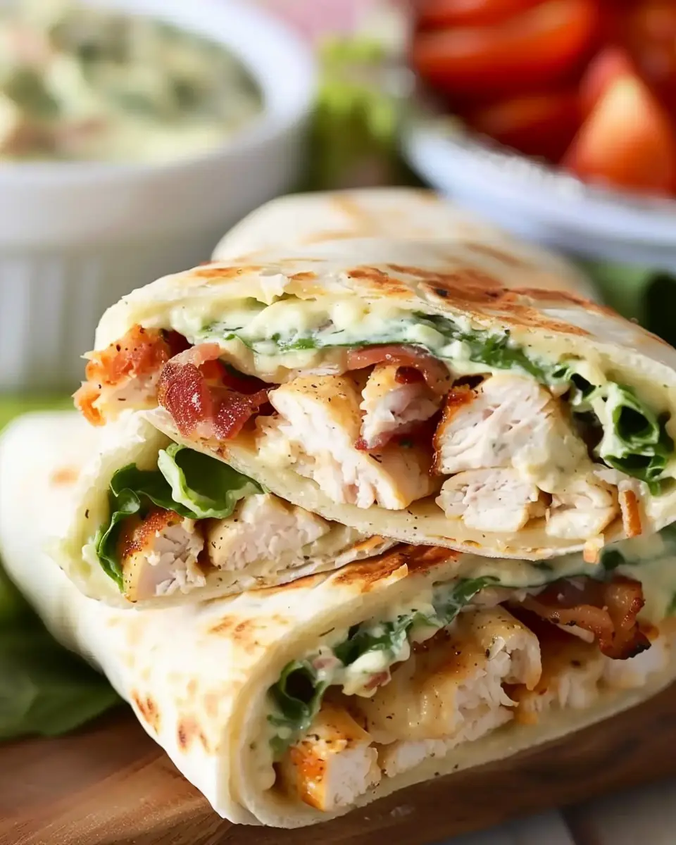 Crispy Chicken Turkey Bacon Ranch Wraps: Easy and Delicious Delights