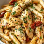 High Protein Marry Me Chicken Pasta