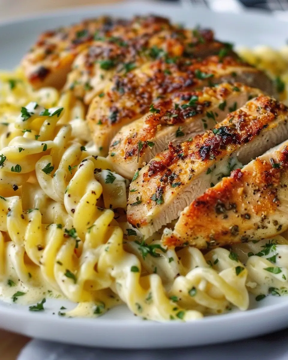 Creamy Garlic Parmesan Chicken: Indulgent Cheesy Twisted Pasta Recipe