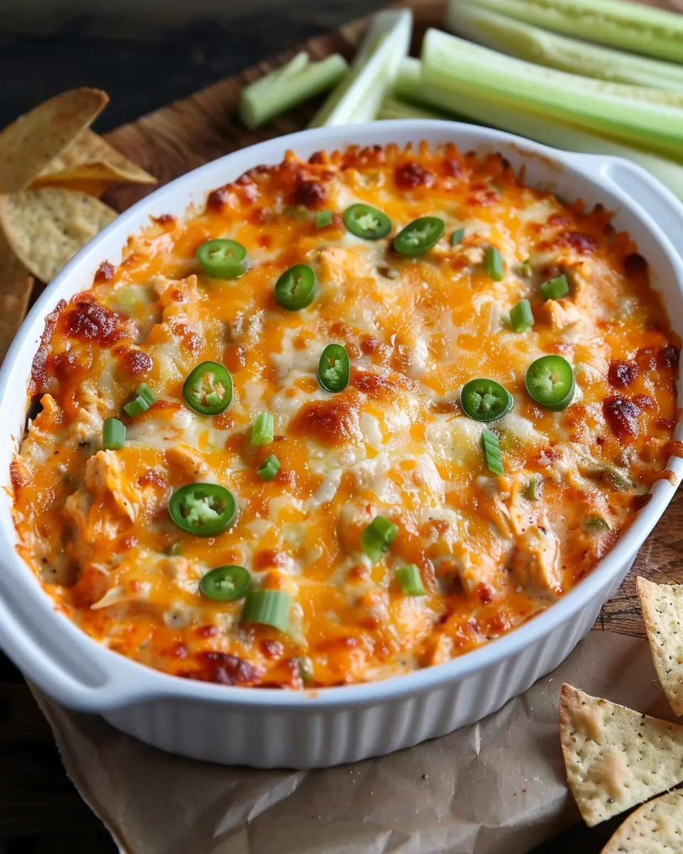 The Best Buffalo Chicken Dip Recipe You’ll Love with Turkey Bacon